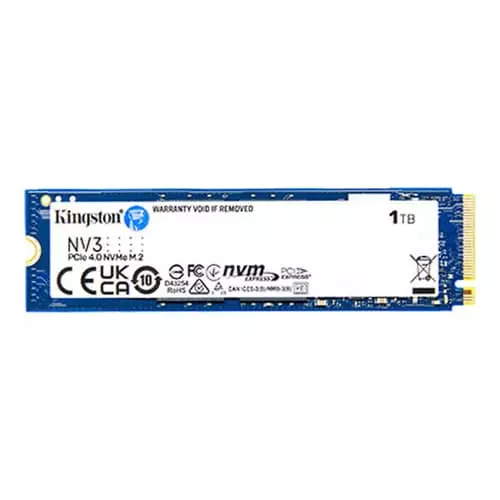 Kingston NV3 1TB NVMe SSD – M.2 2280 | PCIe Gen4 | Up to 6000MB/s Read