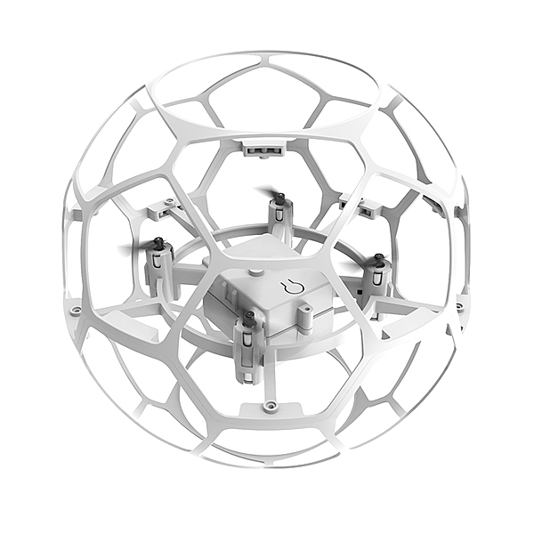 DWI Soccer M4 Toy Drone Kit 12.5cm | Football Style RC Quadcopter with LED Lights for Kids & Beginners
