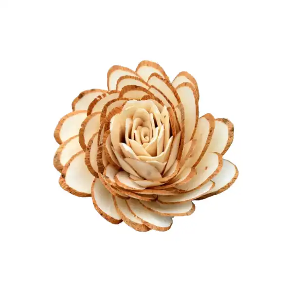 Handcrafted sola almond flower for natural home décor, eco-friendly crafts, and floral arrangements