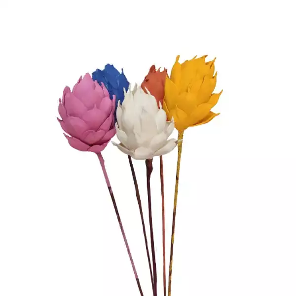 sola artichoke flower stick 60cm for vibrant décor and eco-friendly floral crafting by LeafnDeor