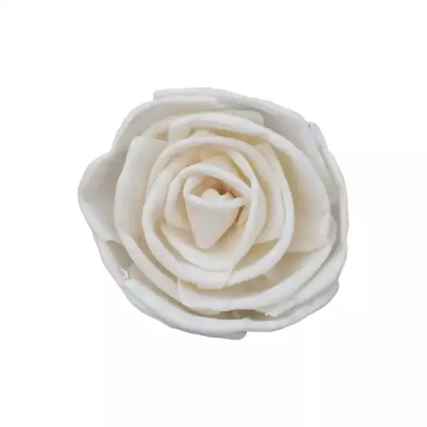 Delicate handcrafted sola bird rose wood flower for wedding bouquets and eco floral crafts