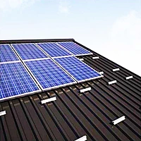 Rooftop Solar Panel Mounting Structure Set micro
