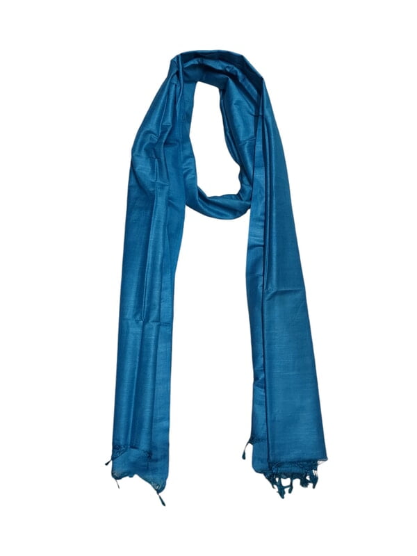 Firoza Cotton Silk Solid Dupatta