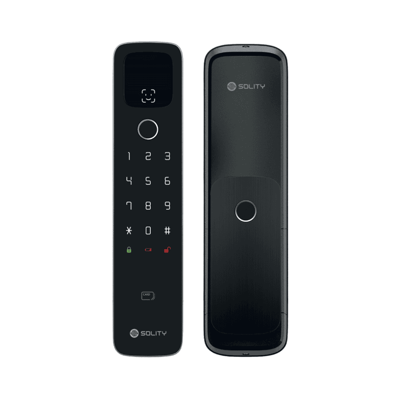 Solity Gate Lock G1  Digital Door Lock with Dual-Side Fingerprint, RFID, PIN & Alexa/App Integration