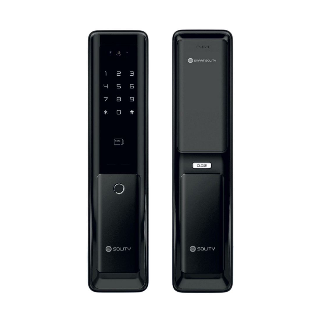 Solity GP-6000BVK Smart Digital Door Lock with Palm Vein, Fingerprint, Card & PIN Access