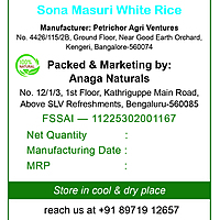 Sona Masuri Rice
