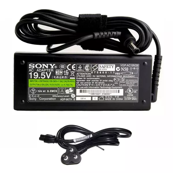 Refurbished Sony 90W AC Adapter Charger 19.5V 4.74A – ADP-90TH B VGP-AC19V20