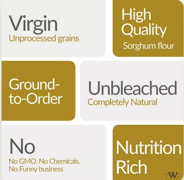 Virgin Sorghum Flour (Gluten Free)