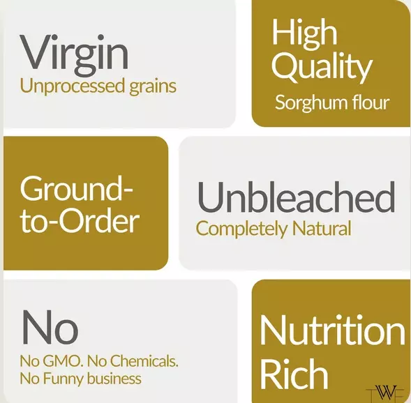 Virgin Sorghum Flour 5 Kg - TWF