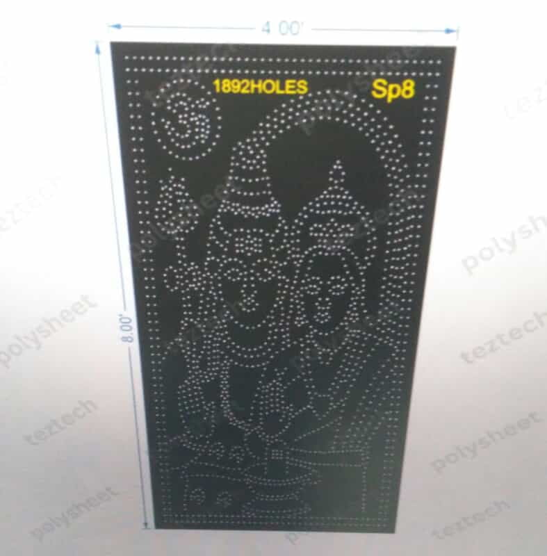 SP8 SHIV PARVATI 8X4 FT1892 HOLES