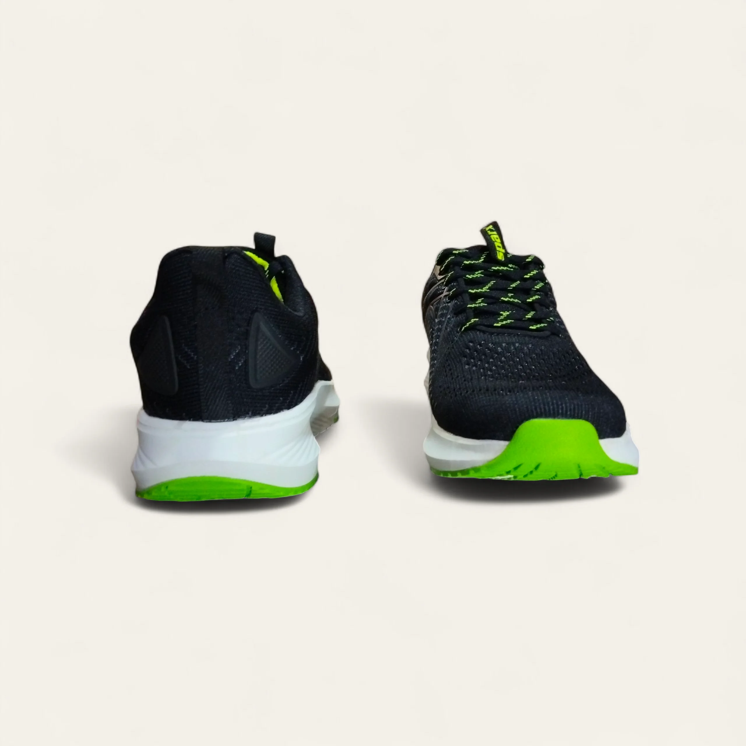 Sparx SM834 Black/N.Green - Men's Running Shoes