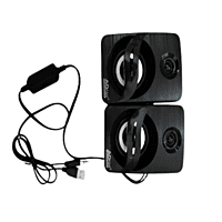 USB 2.0 Multimedia Mini Speakers for Laptop/Desktop (Black) USB 2.0 Multimedia Mini Speakers for Laptop/Desktop (Black)