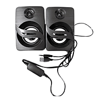 USB 2.0 Multimedia Mini Speakers for Laptop/Desktop (Black) USB 2.0 Multimedia Mini Speakers for Laptop/Desktop (Black)