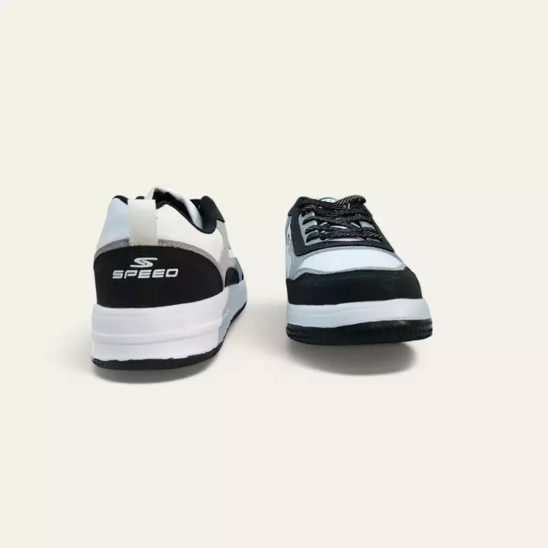 Speed Calvin Black/White - Men's Casual Sneakers