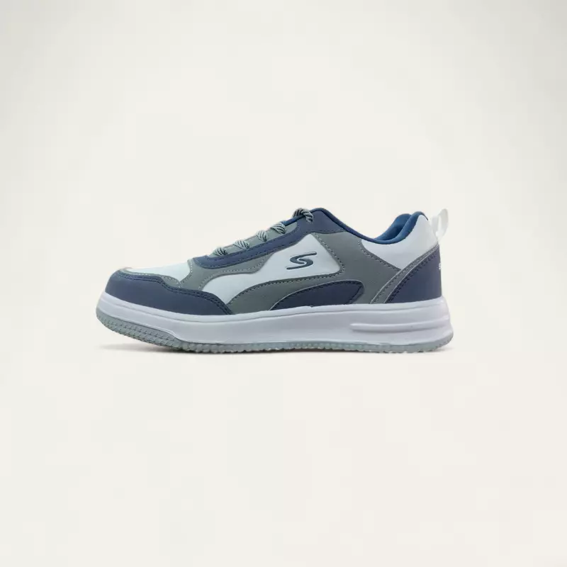 Speed Calvin White/Slate - Men's Casual Sneakers