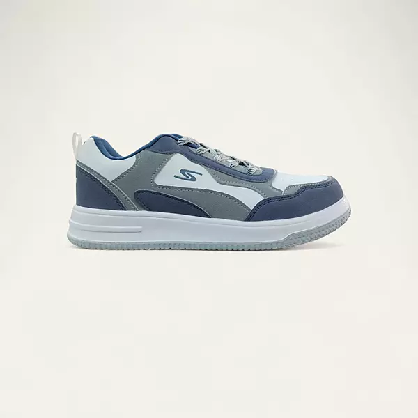 Speed Calvin White/Slate - Men's Casual Sneakers