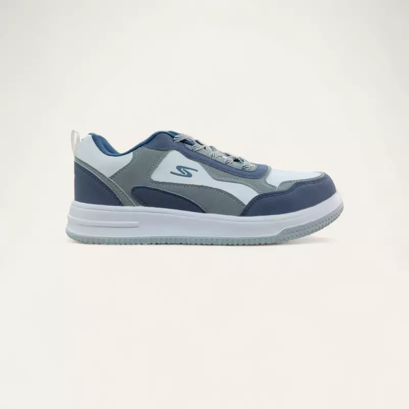 Speed Calvin White/Slate - Men's Casual Sneakers