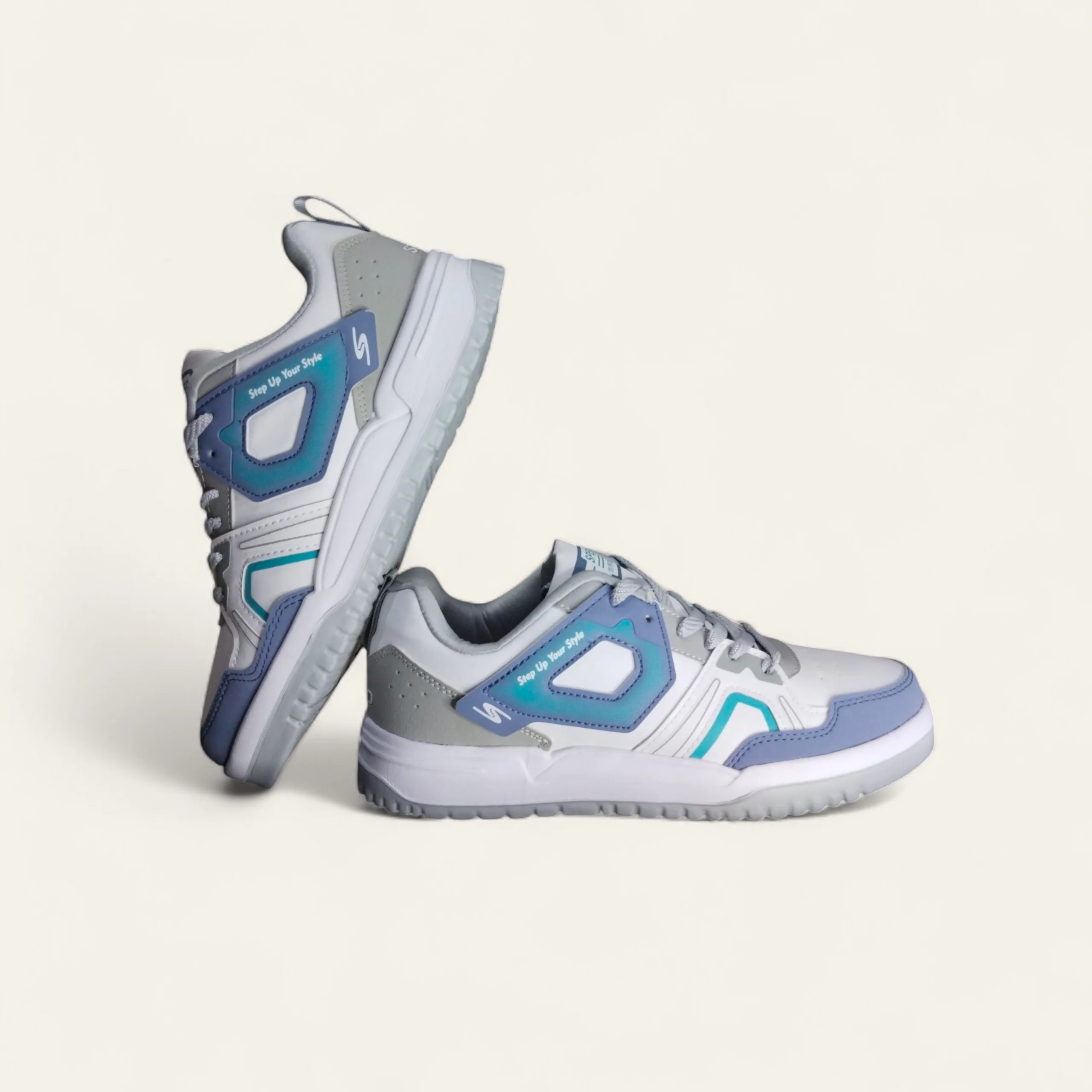 Speed Splash White/R.Slate - Men's Casual Sneakers