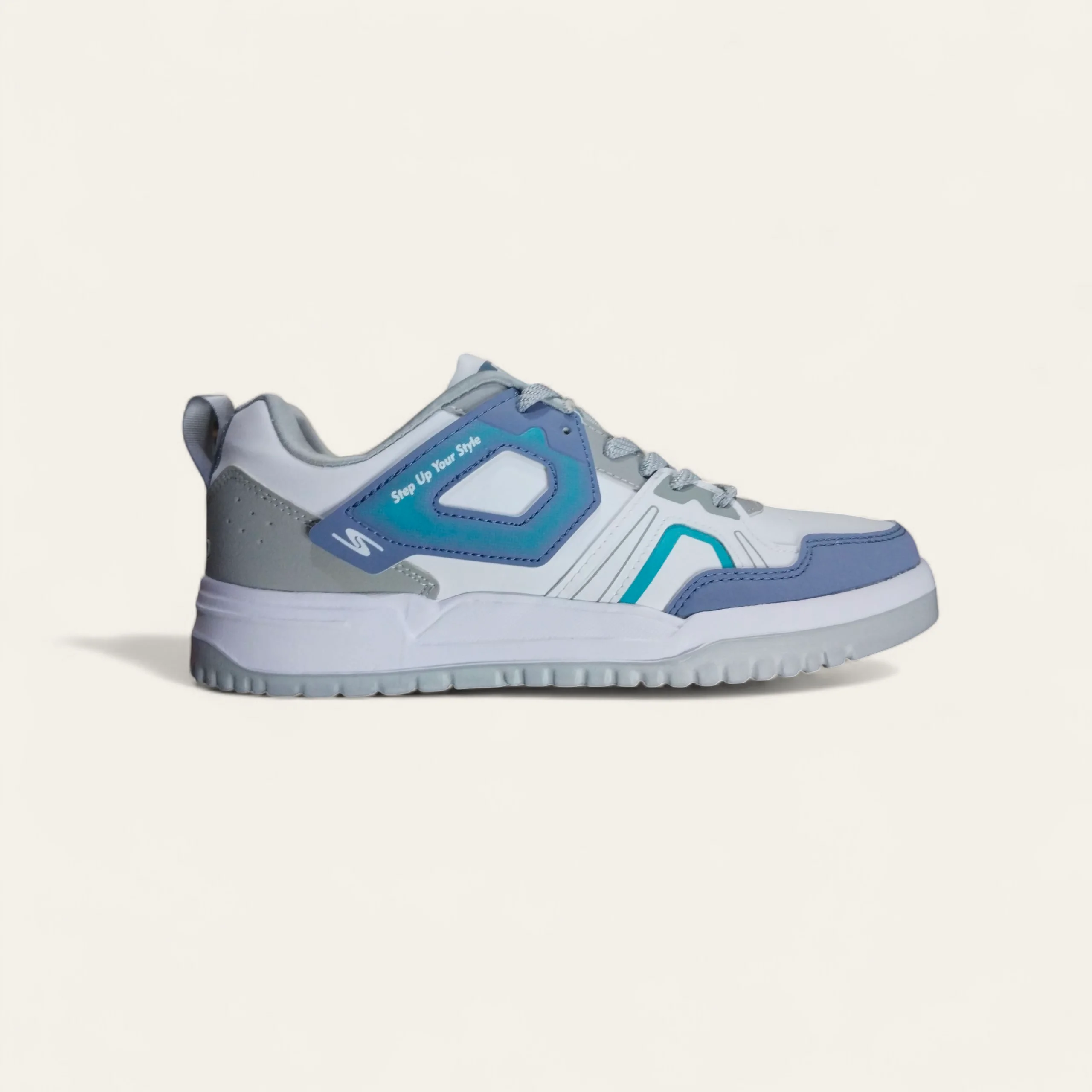 Speed Splash White/R.Slate - Men's Casual Sneakers