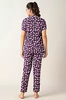 Amante Half-sleeves Sleep Pyjama Set SLP02901