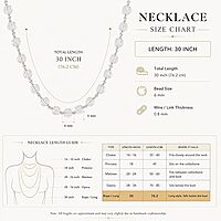 Pure Silver Sphatik mala Crystal Jaap Mala for Pooja| Certified