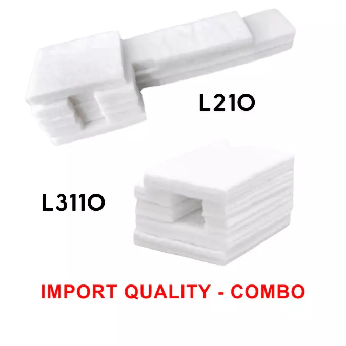 Combo For Import Quality Waste ink Pad Foam(Sponge)Epson L3110+L210 Printer Combo For Import Quality Waste ink Pad Foam(Sponge)Epson L3110+L210 Printer