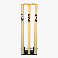 CRICKET ACCESSORIES DSC SPRING STUMP SET OF 3 WITH IRON BASE CRICKET ACCESSORIES DSC SPRING STUMP SET OF 3 WITH IRON BASE