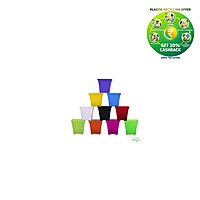 Square Plastic Plant Pot | Indoor & Decorative Planter | 3.25 inch
