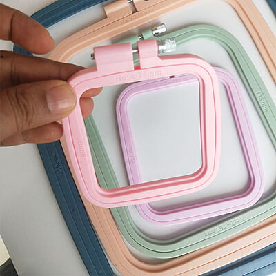 Square Premium Plastic Hoop Square Premium Plastic Hoop