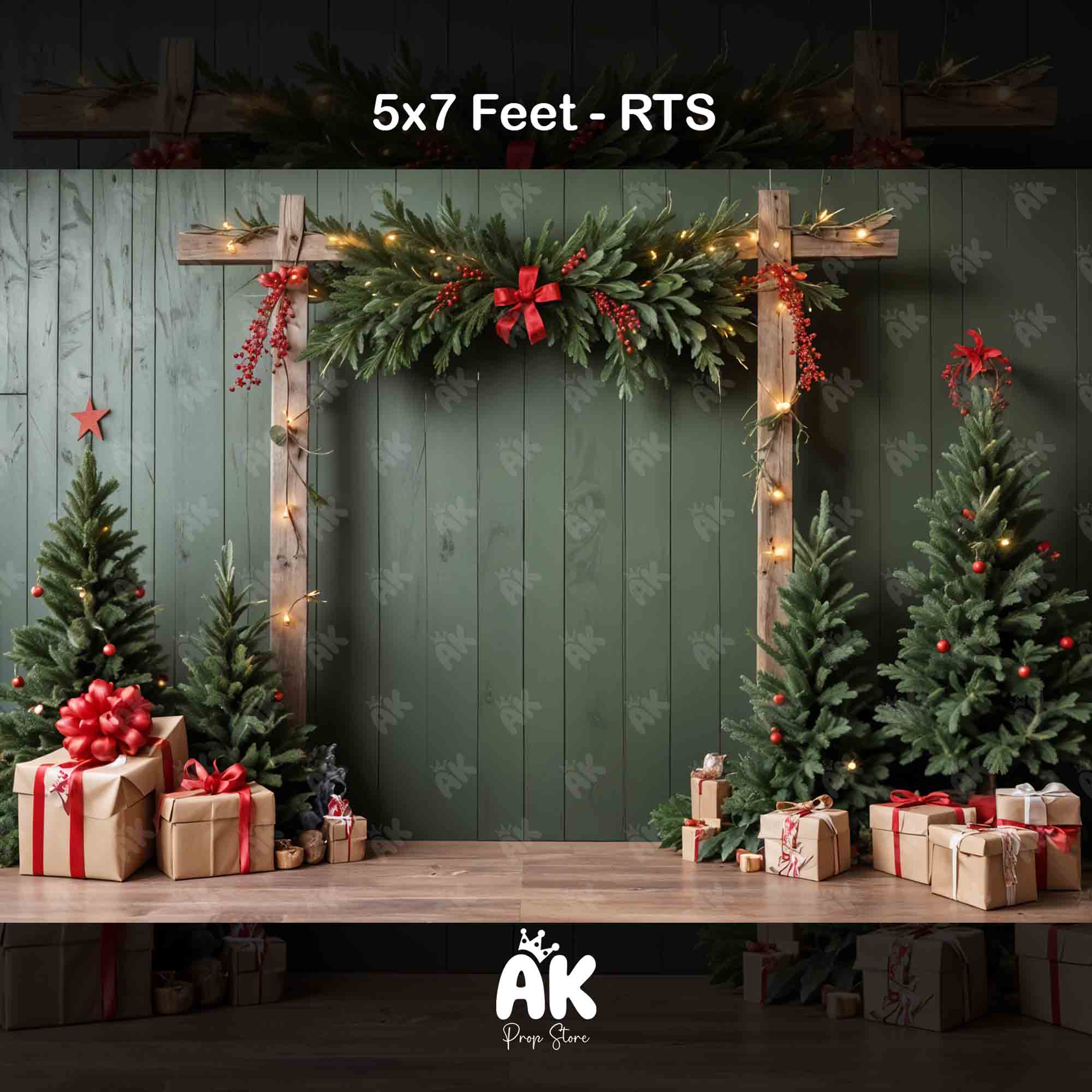 Christmas Corner - 5x7 Feet