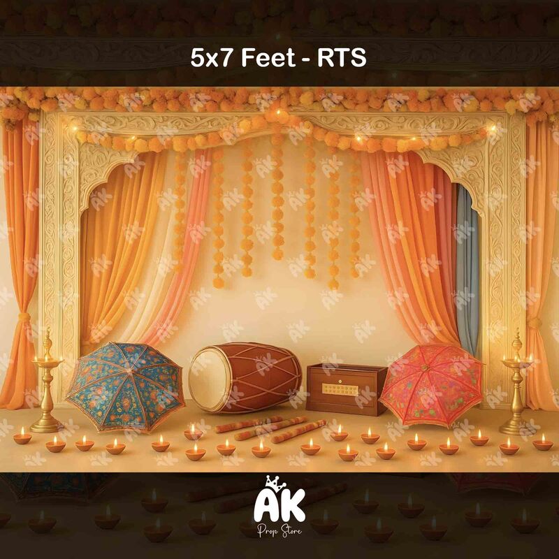 Navratri V1 5x7 Feet