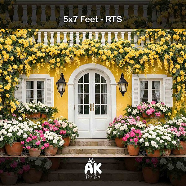 Sunshine Garden Door - 5x7 Feet