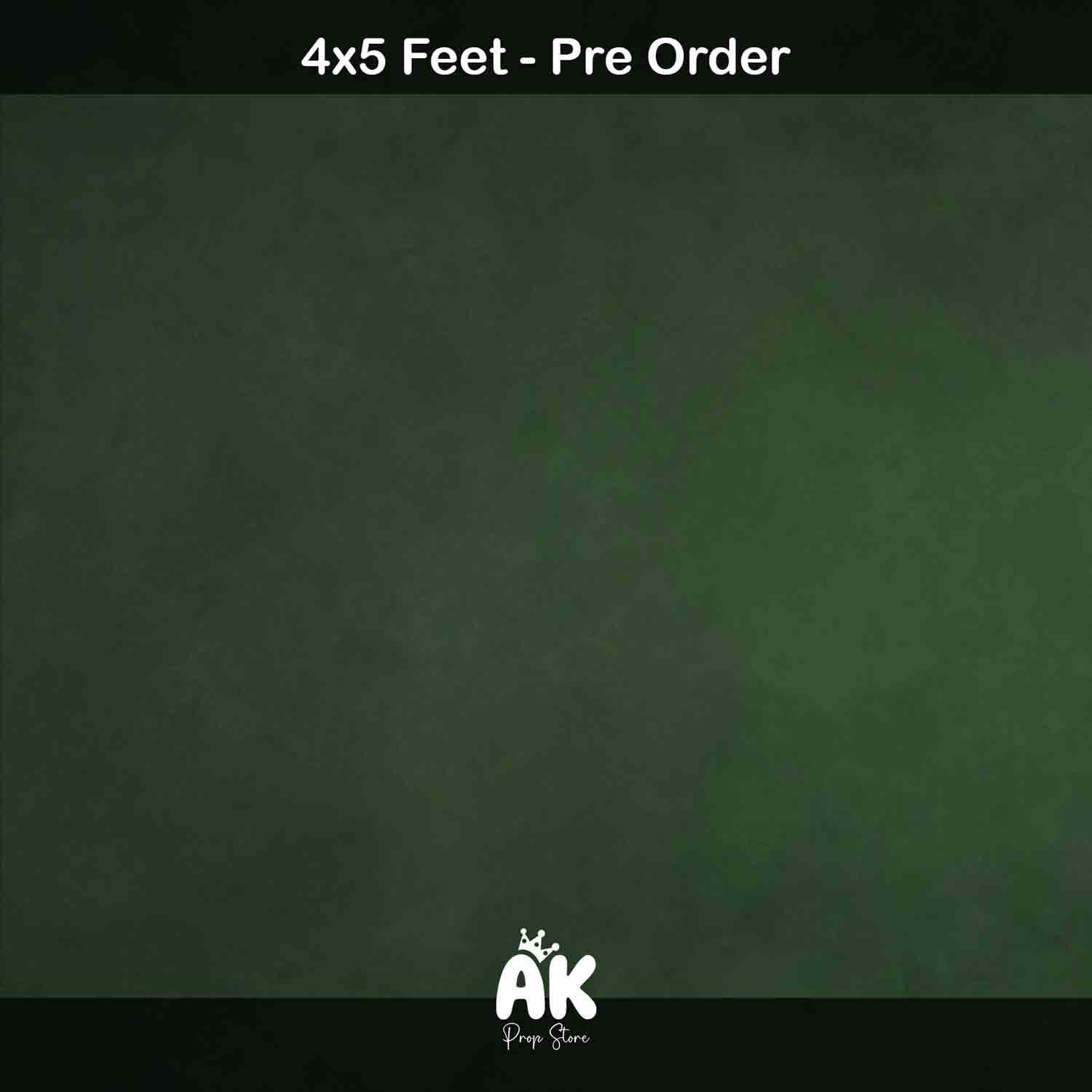 Forest Green Textured - 4x5 Feet (PRE-ORDER)