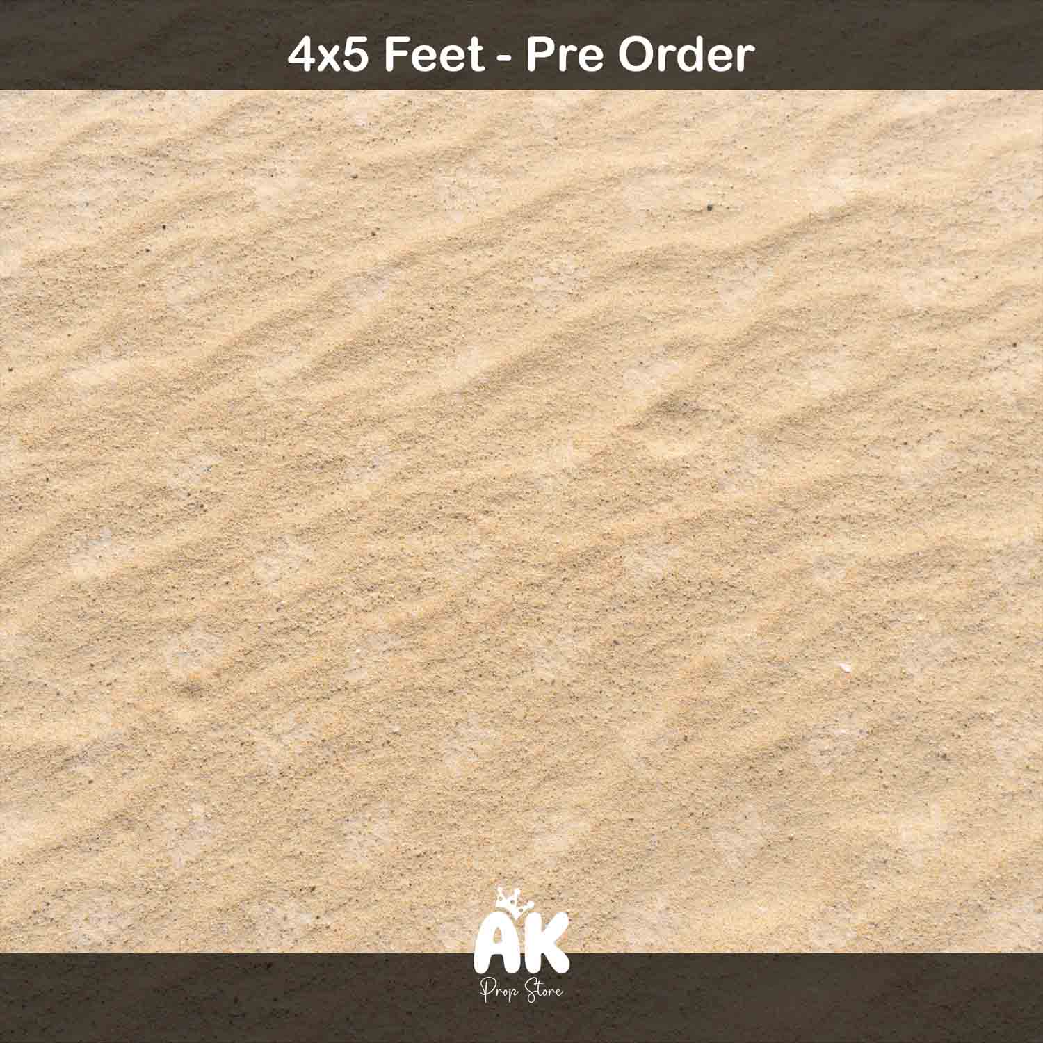 Beach Sand - 4x5 Feet (PRE-ORDER)