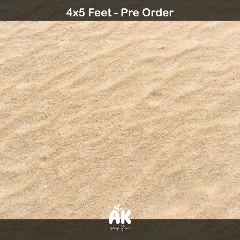 Beach Sand - 4x5 Feet (PRE-ORDER)