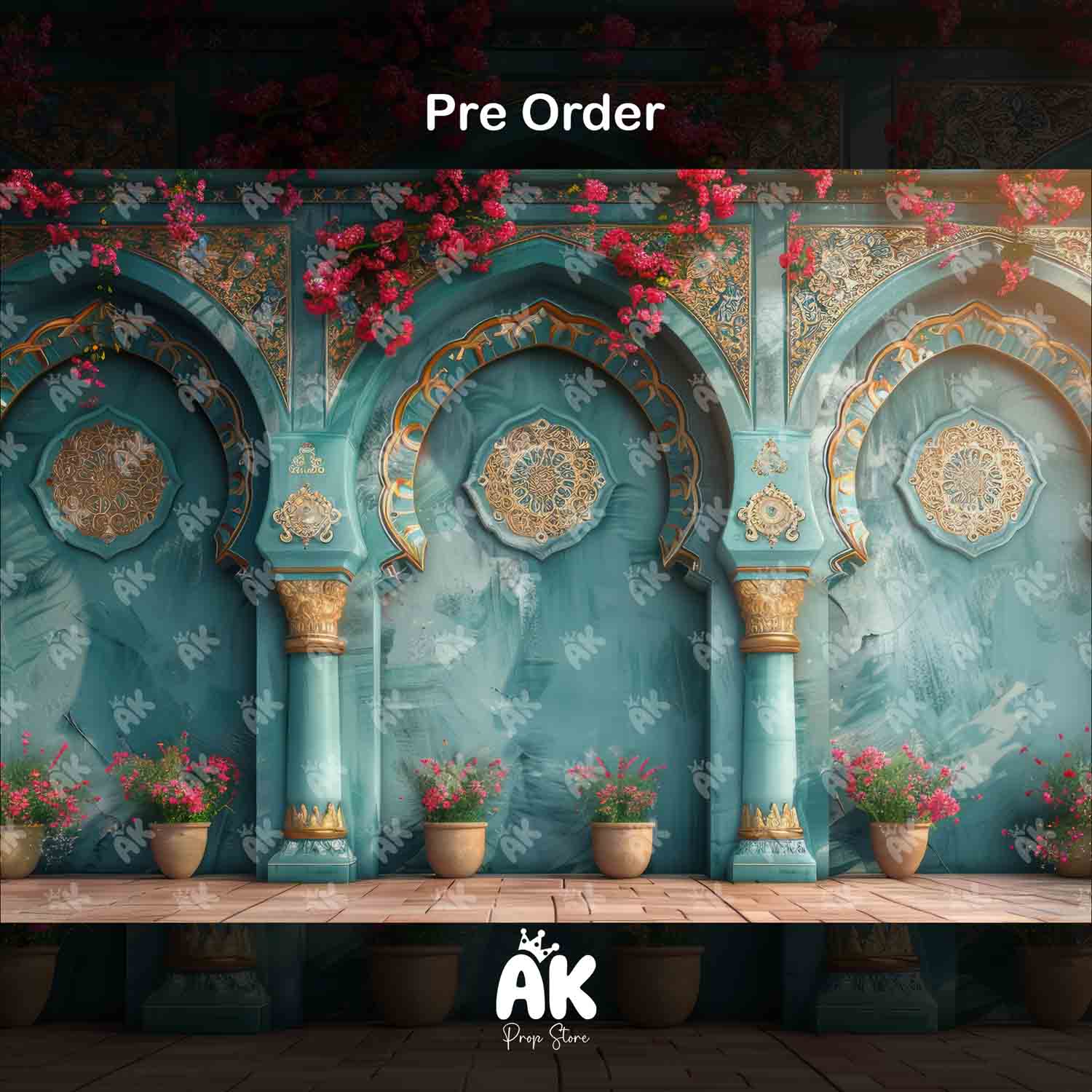 Blue Arch Wall (PRE-ORDER)