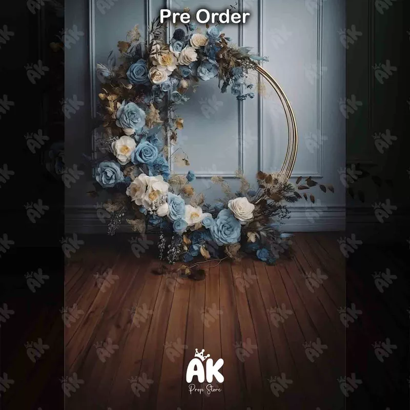Blue Floral Ring (PRE-ORDER)