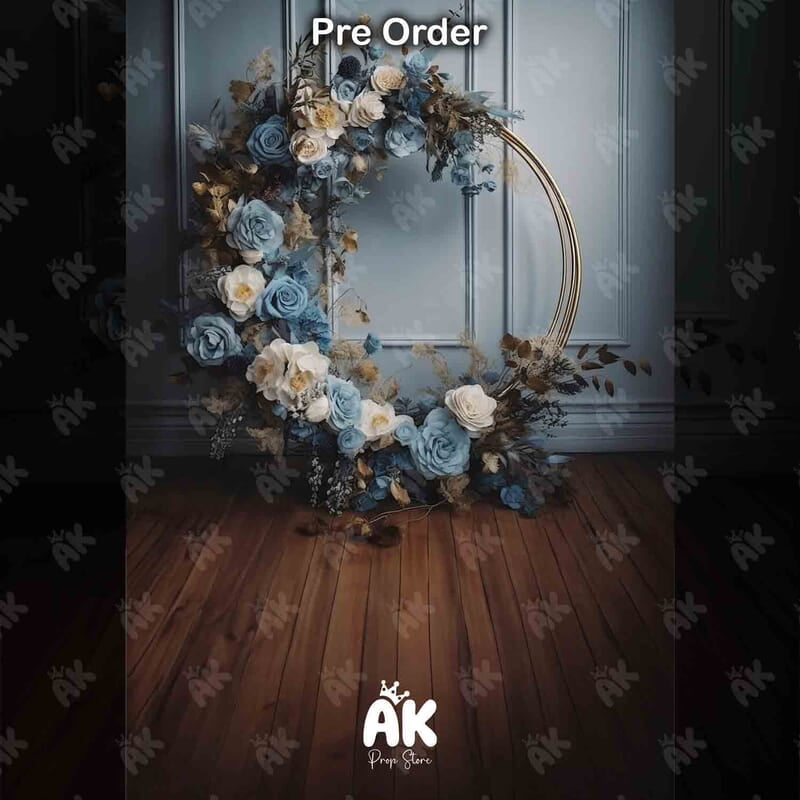 Blue Floral Ring (PRE-ORDER)