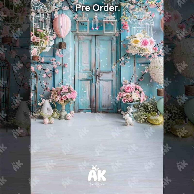 Blue Floral Yard (PRE-ORDER)