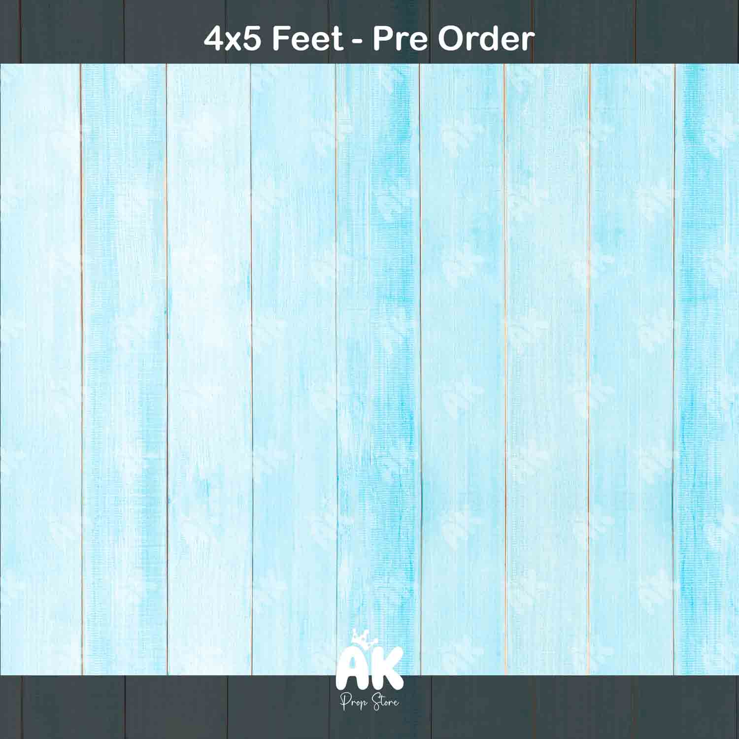 Blue Wood Planks - 4x5 Feet (PRE-ORDER)