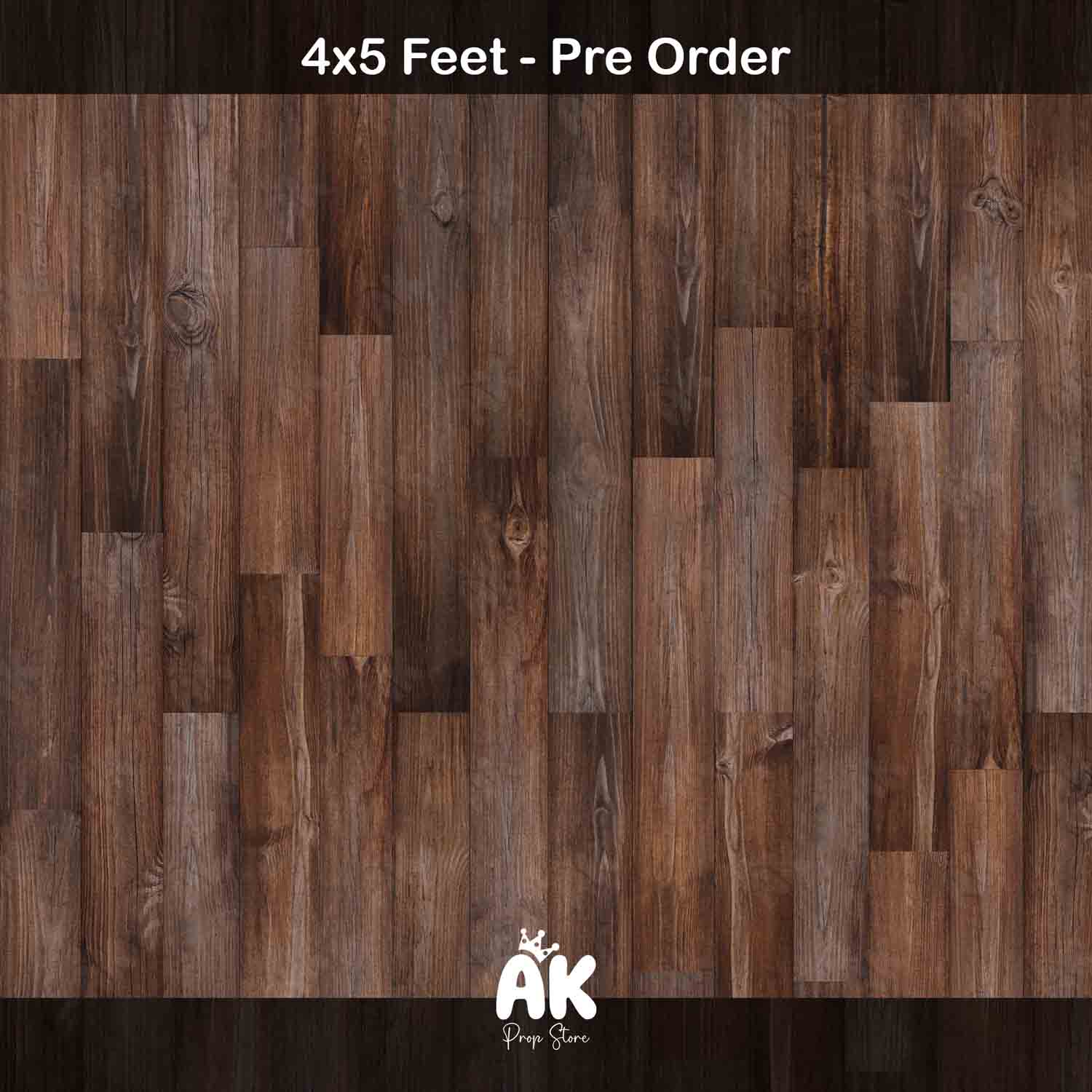 Boho Wood Planks - 4x5 Feet (PRE-ORDER)