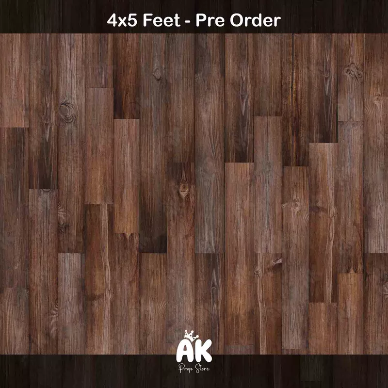 Boho Wood Planks - 4x5 Feet (PRE-ORDER)
