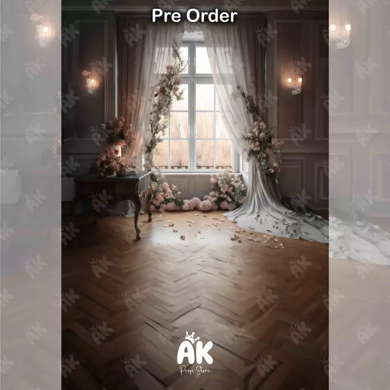 Classic White Curtain (PRE-ORDER)