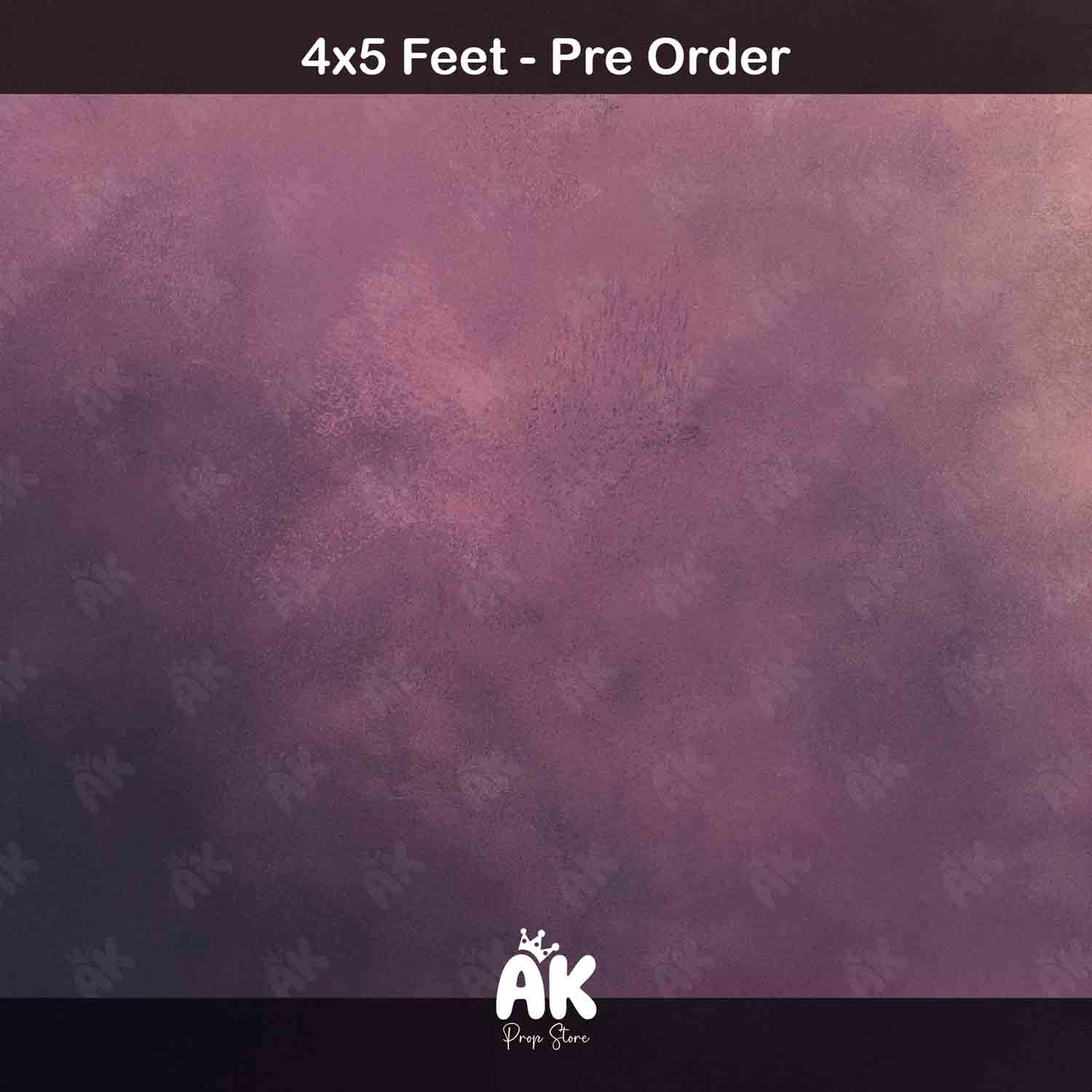 Cold Mauve Textured - 4x5 Feet (PRE-ORDER)