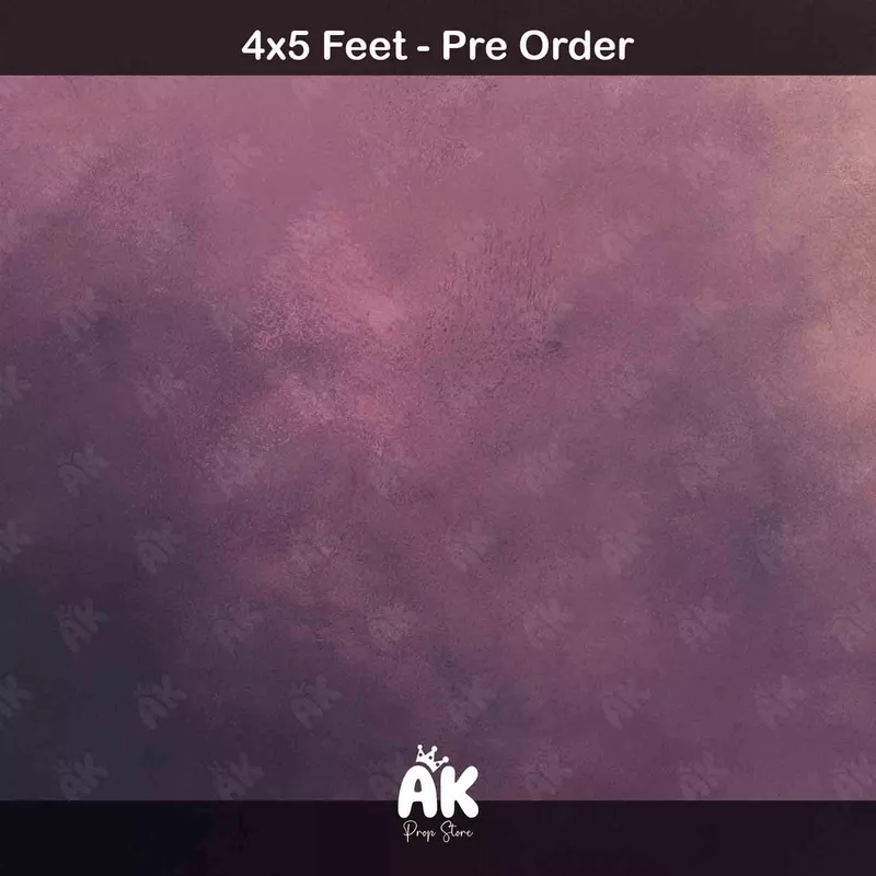 Cold Mauve Textured - 4x5 Feet (PRE-ORDER)