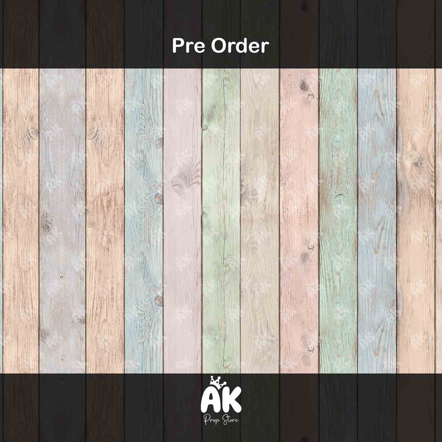 Colorful Wood Planks (PRE-ORDER)