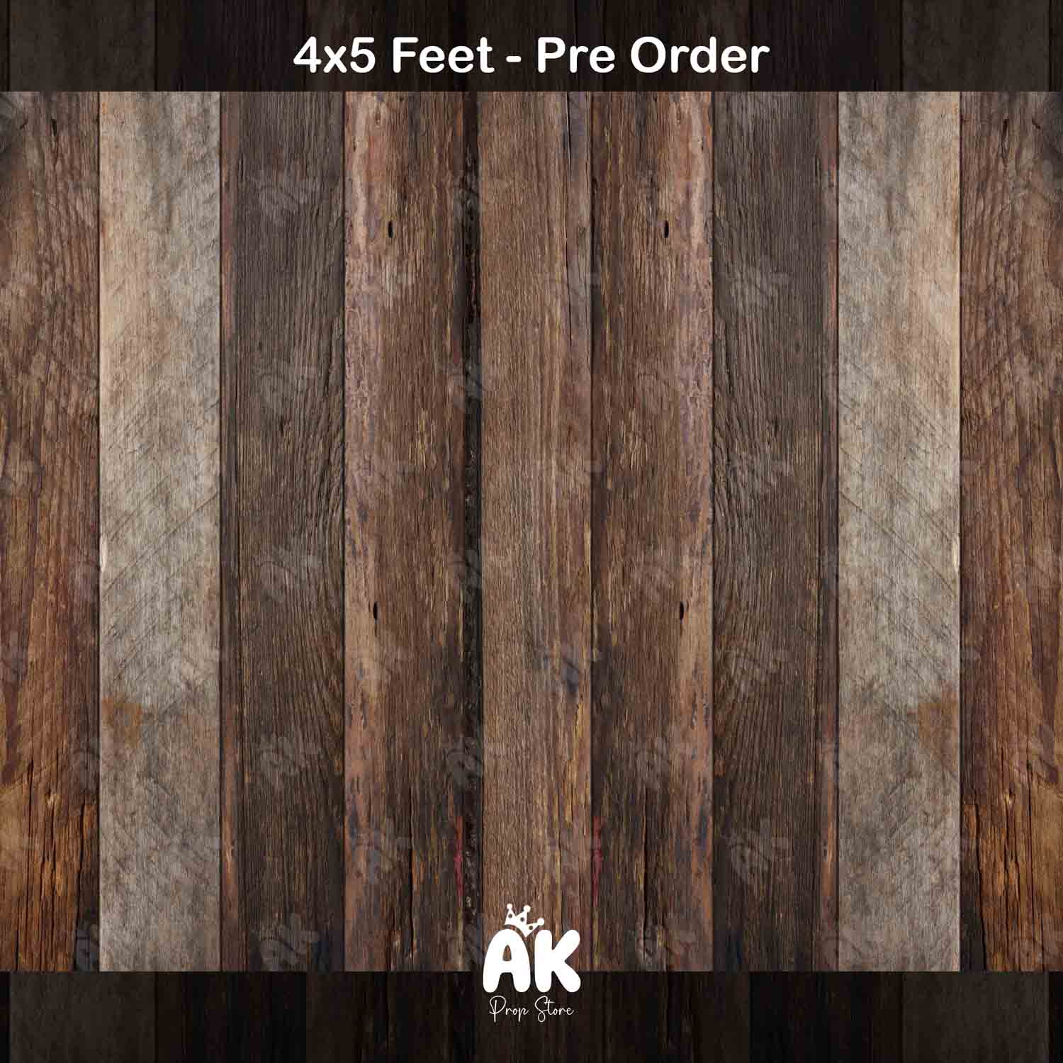 Country Wood Planks - 4x5 Feet (PRE-ORDER)