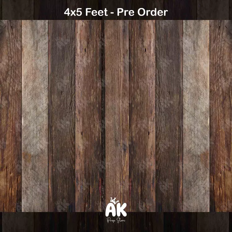 Country Wood Planks - 4x5 Feet (PRE-ORDER)