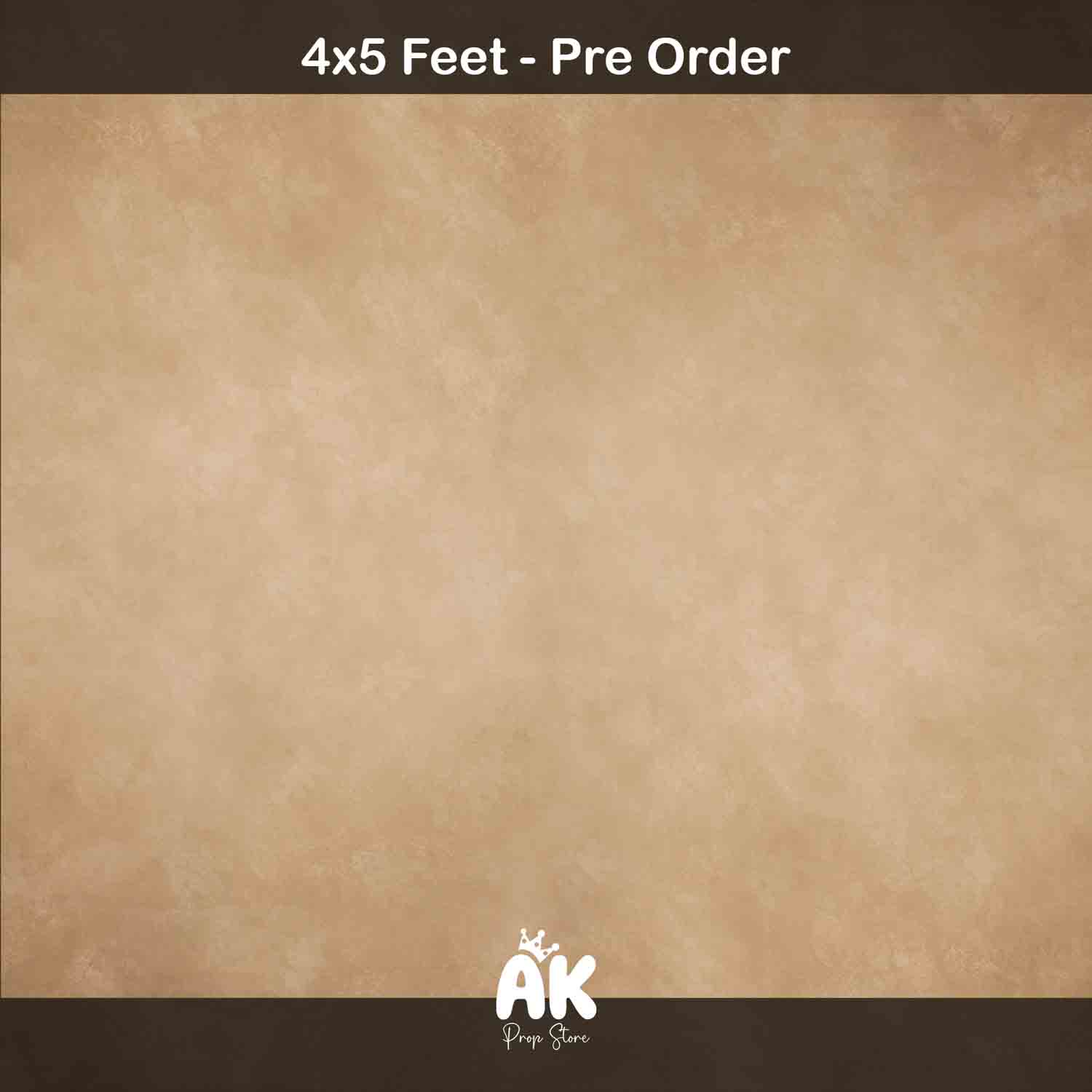 Cream Custard Textured - 4x5 Feet (PRE-ORDER)