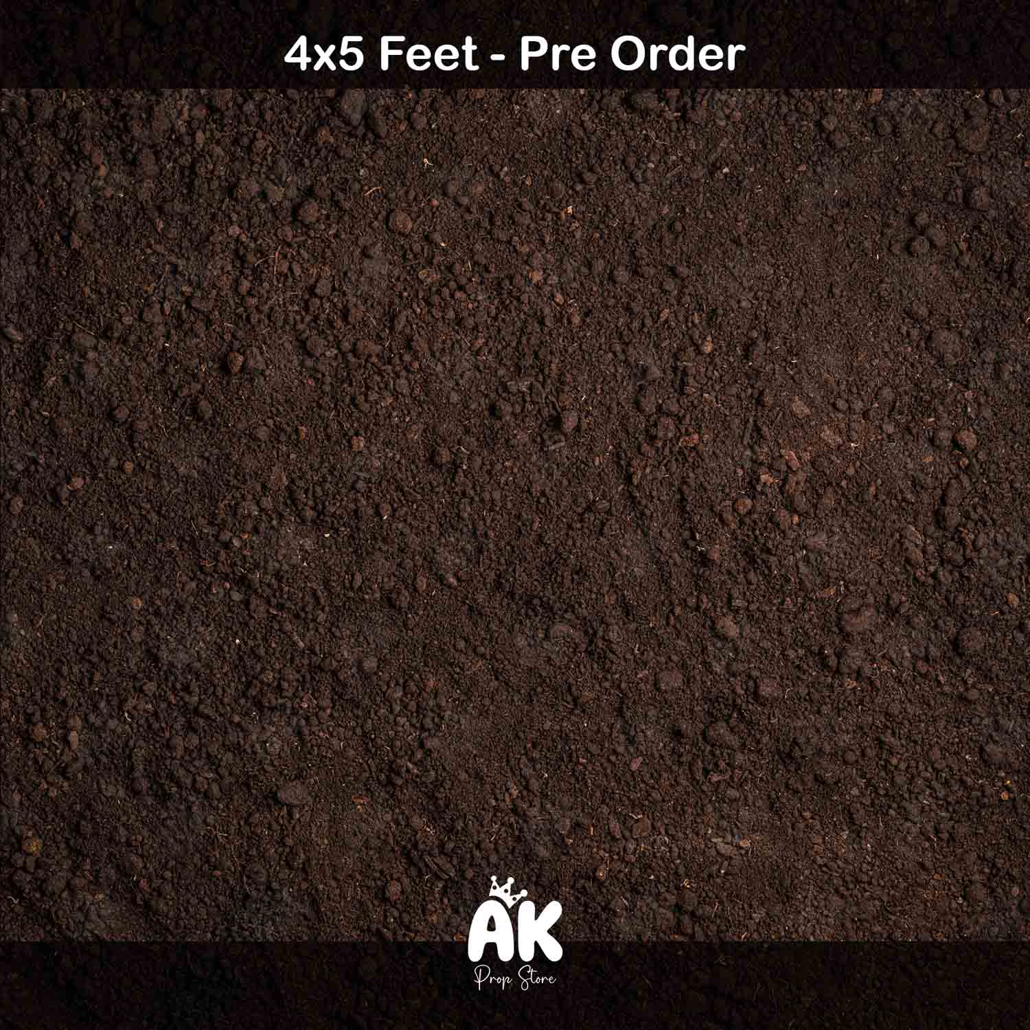 Dark Soil Flour - 4x5 Feet (PRE-ORDER)